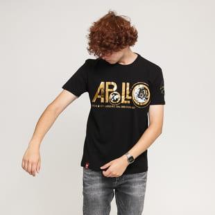 Alpha Industries Apollo 50 PM Tee černé / zlaté