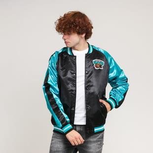 Mitchell & Ness Satin Jacket Grizzlies Vancouver černá / tyrkysová