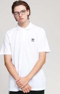 adidas Originals Essential Polo bílé