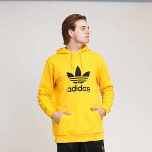adidas Originals Trefoil Hoodie žlutá