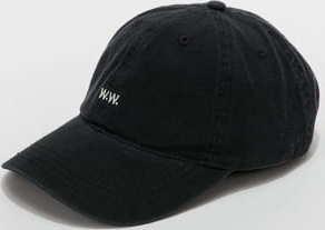 WOOD WOOD Low Profile Cap černá