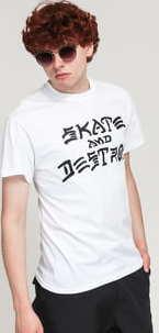 Thrasher Skate And Destroy Tee bílé