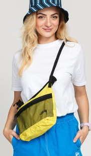 Stüssy Light Weight Shoulder Bag žlutá