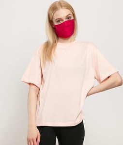 Nike W NSW Essential Top SS BF lososové