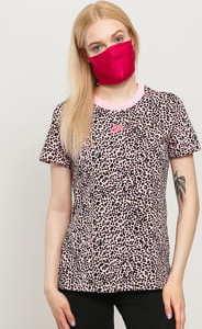 Nike W NSW AOP Print Pack SS Tee růžové / černé