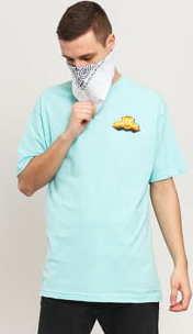 HUF Greatest Hits Tee světle modré