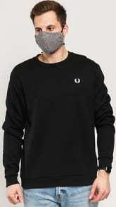 FRED PERRY Printed Laurel Wreath Sweat černá