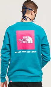 The North Face M Raglan Redbox Crew tmavš tarkysová