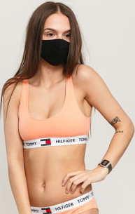 Tommy Hilfiger Bralette světle oranžové