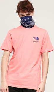 The North Face M SS Extreme Tee růžové