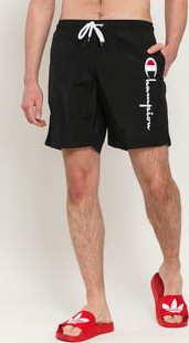 Champion Script Logo Board Shorts černé