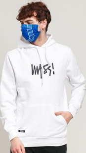 Mass DNM Signature medium Logo Hoody bílá
