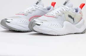 Puma Rise Contrast Wn's puma white - ignite pink