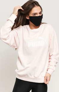 Puma Ess Logo Crew Sweat TR růžová