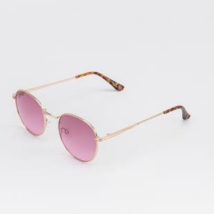 Jeepers Peepers Gold Round Sunglasses zlaté / růžové