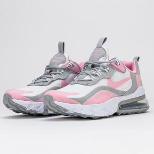 Nike Air Max 270 React (GS) white / pink - lt smoke grey