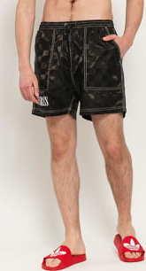 PLEASURES BPM Shorts černé