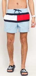 Tommy Hilfiger Medium Drawstring bílé / světle modré / červené / navy