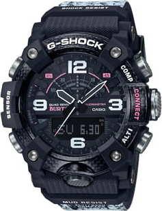 Casio G-Shock Mudmaster GG B100BTN-1AER "Burton" černé / bílé