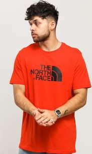 The North Face M SS Easy Tee červené