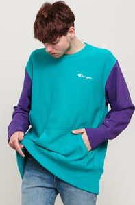 Champion Crewneck Sweatshirt zelená