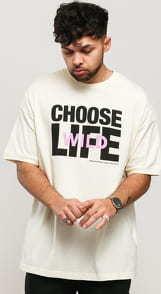 WOOD WOOD Jim T-shirt krémové