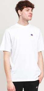RUSSELL ATHLETIC Baseliner T-Shirt bílé