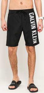 Calvin Klein Boardshort černé / bílé