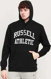 RUSSELL ATHLETIC Arch Logo Hoody černá