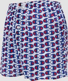 Champion Boxery Loose Premium bílé / modré / červené