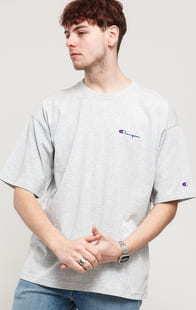 Champion Crewneck T-Shirt melange šedé