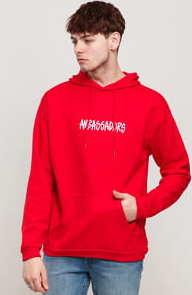 Ambassadors Script Hoodie červená