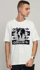 adidas Originals F MSG LG Tee bílé