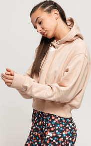 Nike W NSW Air Hoodie Fleece BB světle béžová