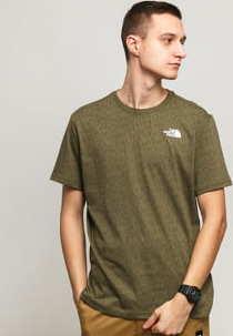 The North Face M SS Red Box Tee olivové / černé