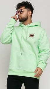 Daily Paper Hapat Hoodie světle zelená