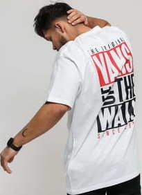 Vans MN New Stax SS Tee bílé