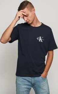 CALVIN KLEIN JEANS Monogram Embroidered Regular Tee navy