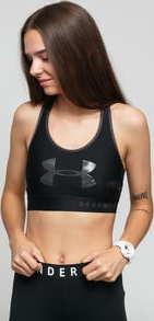Under Armour Armour Mid Keyhole Graphic černá
