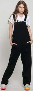 LAZY OAF LO Dungarees black