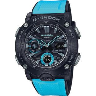 Casio G-Shock GA 2000-1A2ER černé / tyrkysové