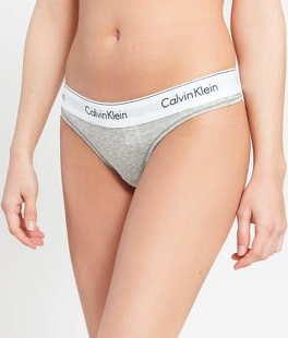 Calvin Klein Thong C/O melange šedé