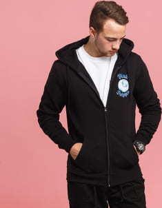 Pink Dolphin PD 8-Ball Reflection Zip Hoody černá
