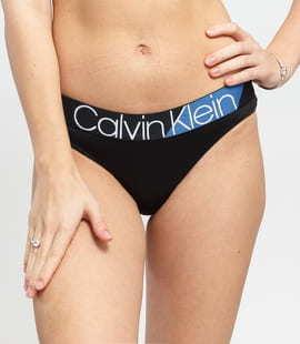 Calvin Klein Bikini - Slip černé / modré