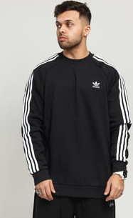 adidas Originals 3 Stripes Crew černá