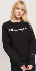 Champion Reverse Weave Big Script Crew Sweat černá