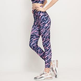 Urban Classics Ladies High Waist Tie Dye eggings navy / růžové