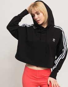 adidas Originals Cropped Hood černá