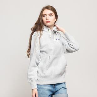 Champion Hooded weatshirt melange šedá