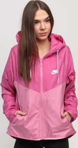 Nike W NSW Windrunner Jacket světle fialová / růžová